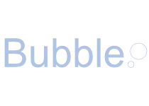 bubble ロゴ
